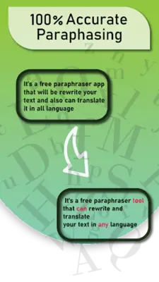 Paraphraser & Plagiarism Check android App screenshot 3